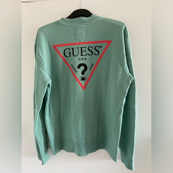 GUESS MENS SWEATER - Picture 2 of 2